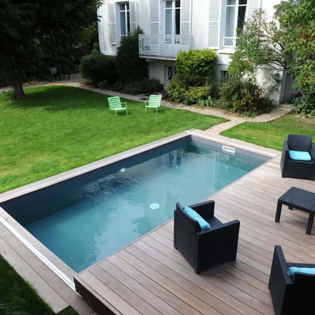 Раздвижная терраса для бассейна в Орске