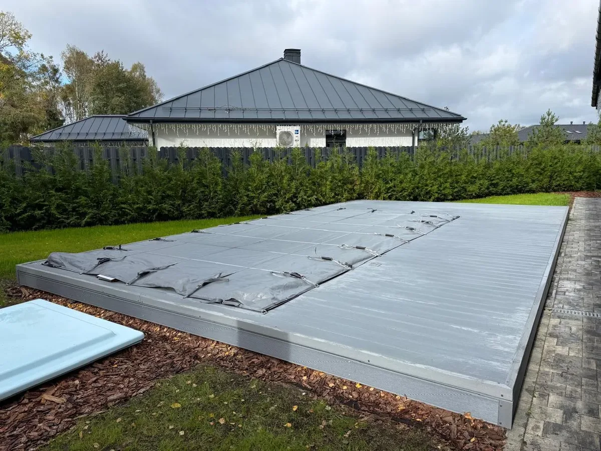 Покрывало Laguna Cover Mesh — установка в Орске