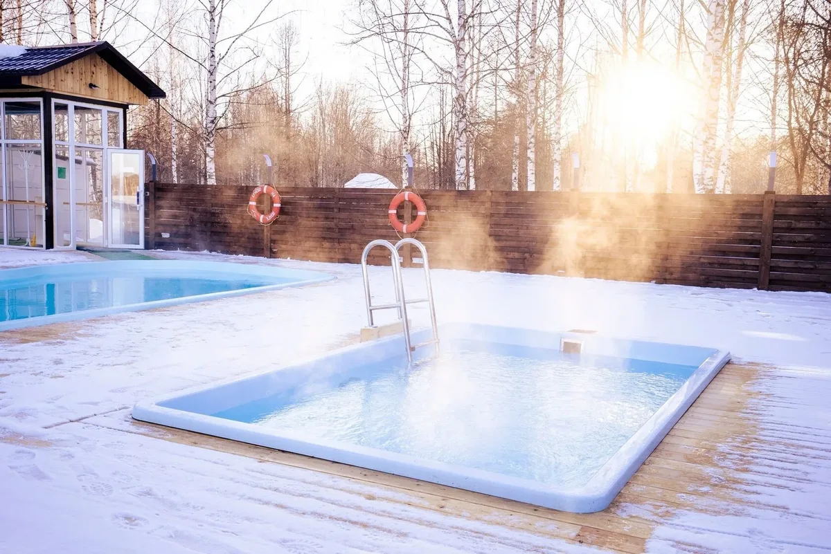 Композитный бассейн Laguna 4 — установка в Орске