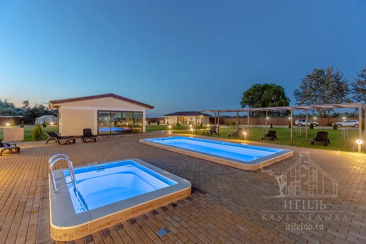 Композитная купель Laguna 3 — установка в Орске